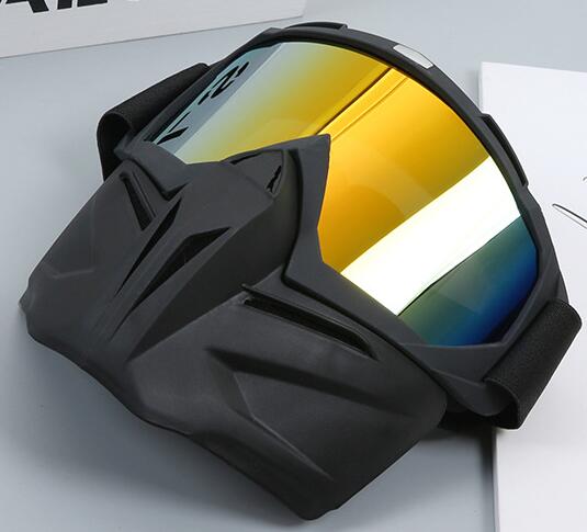 Rzojunma ridning ski snowboard snescooter briller maske sne vinter ski ski anti-uv vandtætte briller motocross solbriller a: A5