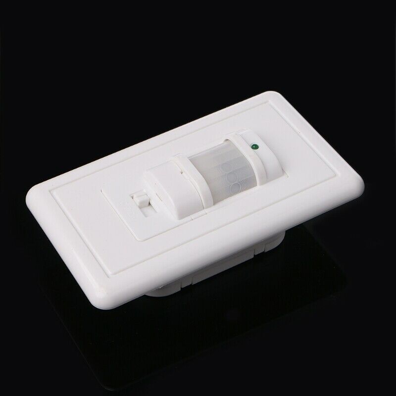 Smart PIR Motion Sensor Switch AC 85V - 230V Recessed Infrared Auto Control ON/Off Wall switch Human body induction Detector