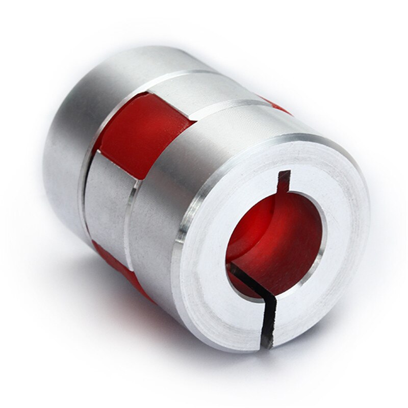 Duurzaam 12mm x 12mm Aluminium Flexibele-spider Askoppeling OD25mm x L30mm CNC Stappenmotor Koppeling Connector