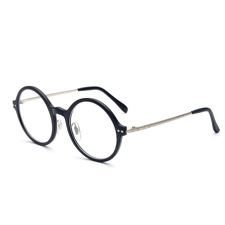 Retro Round TR90 Glasses Frame Spectacle Women Men Goggles ProtectionEyeglasses Eyewear Gaming Optical glasses