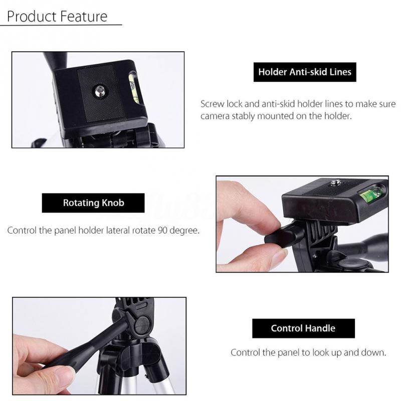 Camera Cam Stand Smartphone Mobile Phone Holder Monopod Tripe Extension Stick Tripod for Camera Standaard Tripods