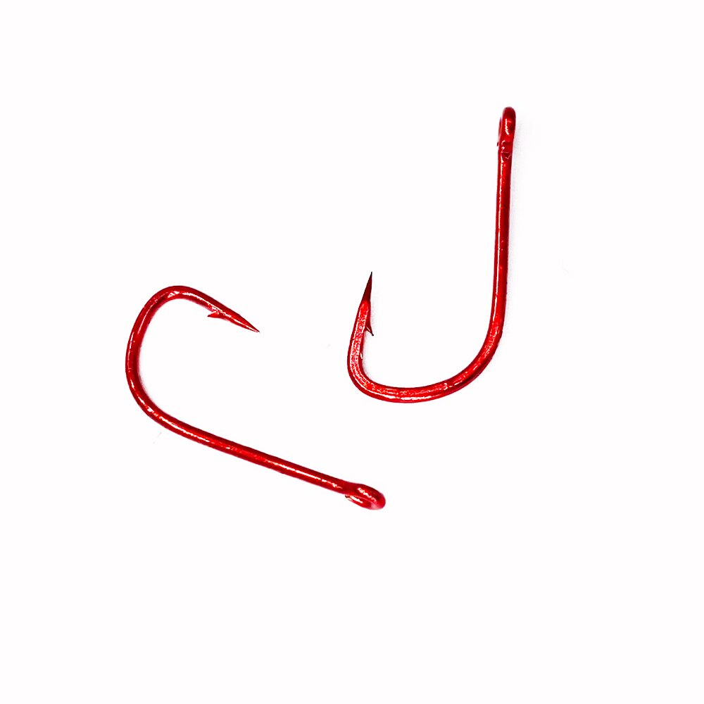 Fish Hook High Carbon Steel Barbed Fly Hook Worm Pond Fishing Hook Pond Reservoir Salt Water Carp Fishing Gear