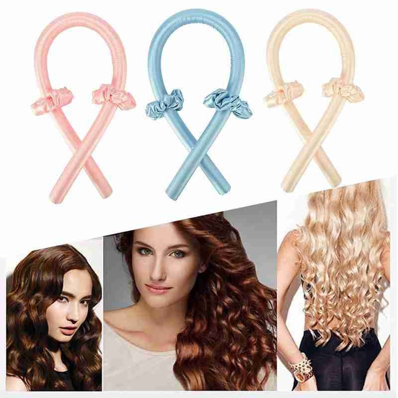 Heatless Curls Band Rod Headband Lazy Curler Silk Curling Ribbon Silk Curling Ribbon Hair Curling Ribbon Make Hair Curl