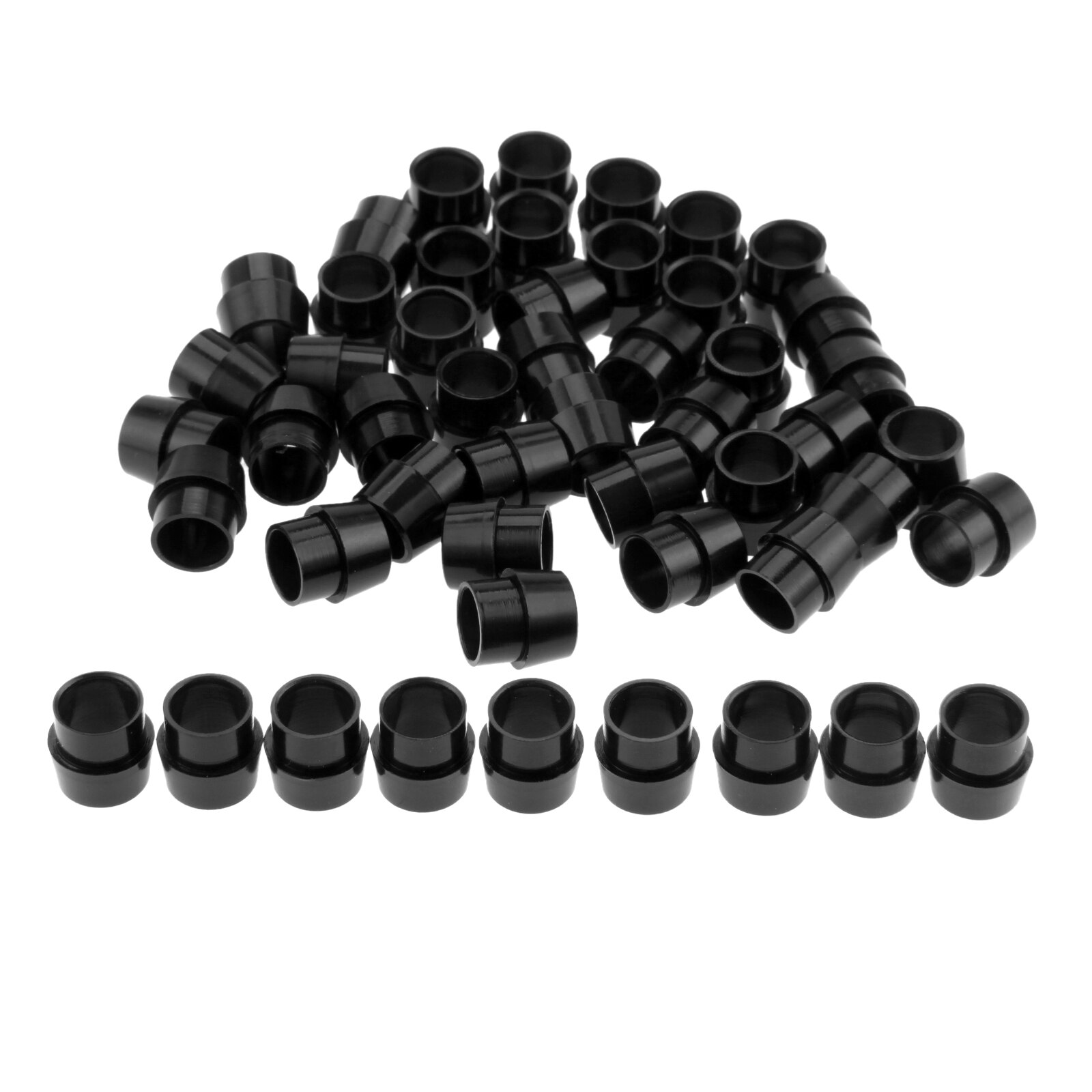 gohantee 50Pcs Plastic Golf Sleeve Adapter Ferrules Caps 0.335 for Ping G410 G35 Driver Fairway Hybrid Club Shaft Sleeve Adapter