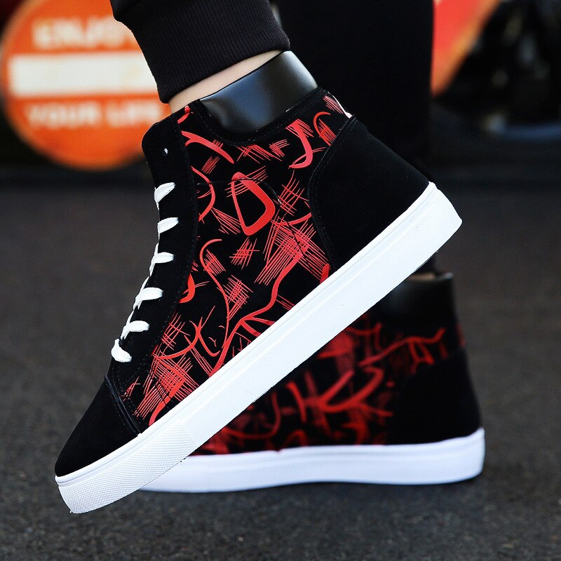 Super Frühling und Herbst Männer Stiefel Komfortable High Top Schuhe Männer Neue Casual Schuhe Botas Atmungsaktiv Masculinas 458