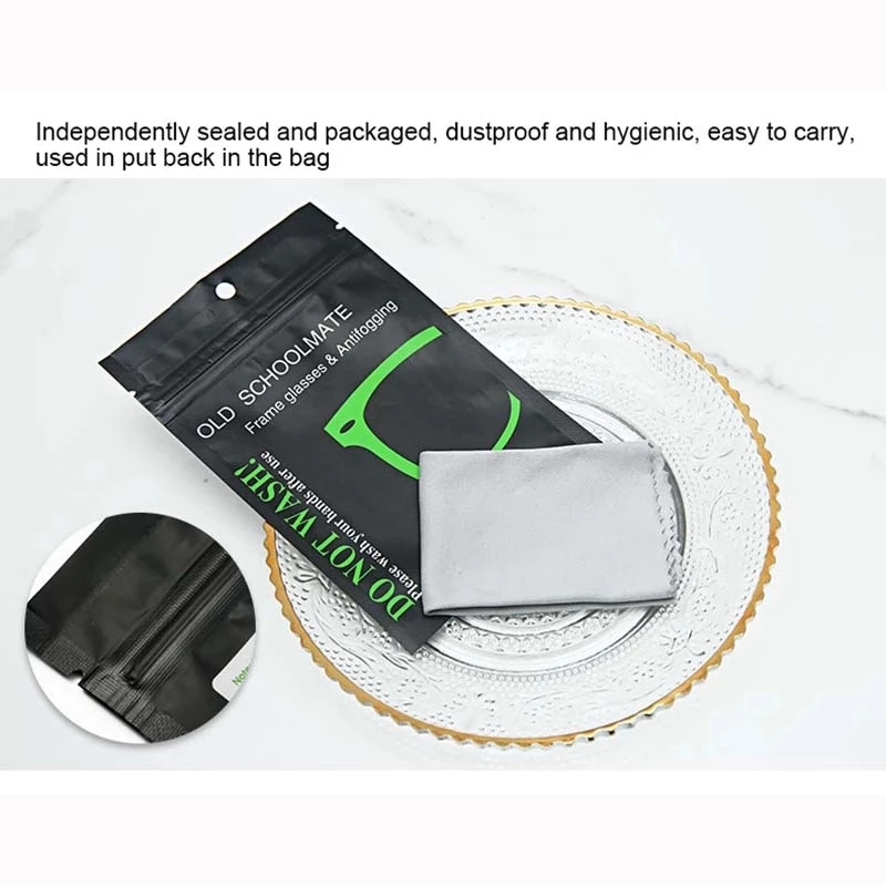 BCLEAR Neue 15x15cm Brillen Anti-fog Tuch Nylon Wildleder Tuch Stoff Gläser Reiniger für Brillen Linsen kamera Telefon Bildschirm