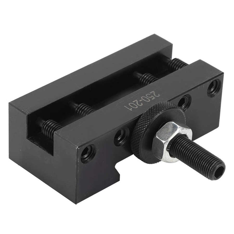250-201/250-202 High Carbon Staal Tool Post Houder Mini Cnc Freesmachine Draaibank Snelle Snelwisselbeitelhouder draaien Facing Houder
