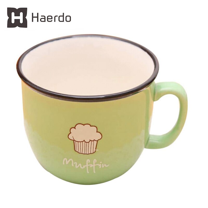 Zakka krus slik farve keramisk kaffe mælk morgenmad kop