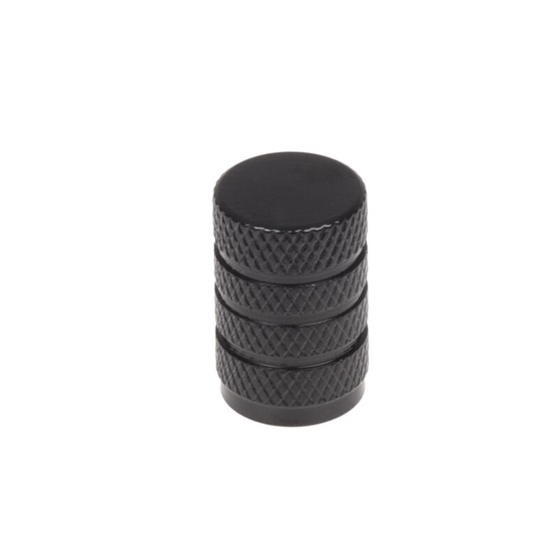 AU05 -4 Pcs Black Car Vehicle Tyre Tire Valve Stem with Car Bumper Fender 6mm Hole Black Plastic Rivets Fasteners 20 Pcs