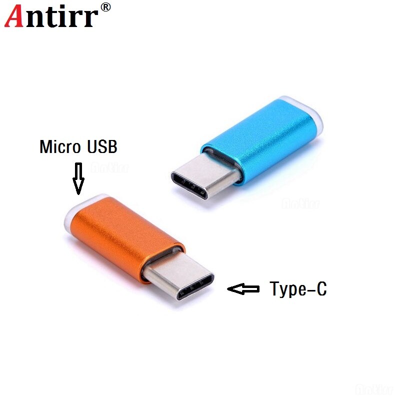 Adaptateur de chargeur Antirr, prise Jack type-c, câble convertisseur de charge pour Xiaomi mi6, Macbook Letv, Lenovo Zuk Z1, Google Nexus 5X 6P