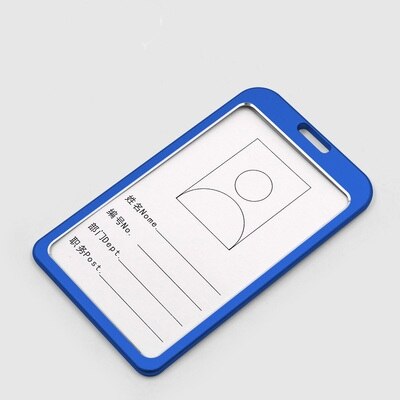 Student Card Holder Id Card Holder for Bank Cards Aluminum Pass Case School Office Nurse Supplies: NO.2