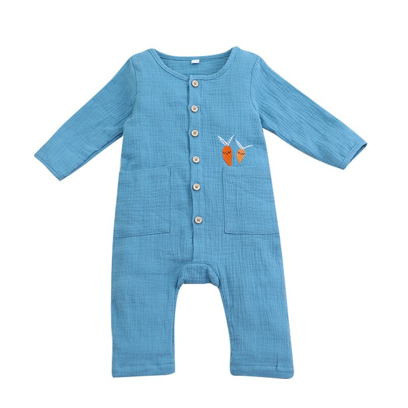 Carter Toddler Newborn Romper Baby Boys and Girls Long Sleeve Jumpsuit: 12M