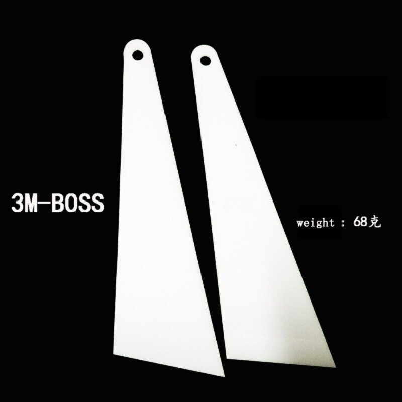 Plastic Triangular Squeegee Home Floor Car Cleaning Squeegee With Handle Window Tint Tools Old Glue Film Remove