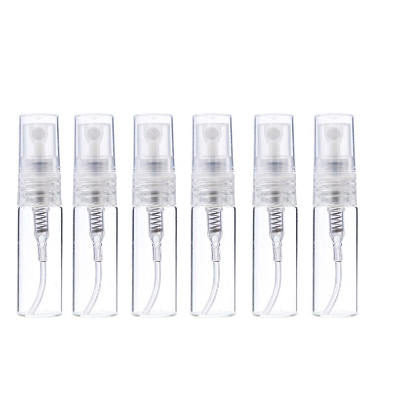 10/20/30/50/100PCS 3ML Mini Perfume Bottle glass Spray Refillable Empty Bottles Cosmetic Containers Portable Perfume Atomizer: 20pcs