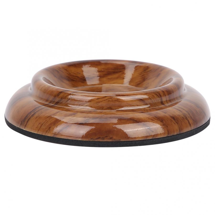 4 stuks Houten Piano Caster Cups Anti-slip Ronde Cup Grand Piano Matten Piano Voet Pads Toetsenbord Instrument Accessoires