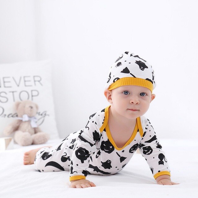 Baby Boy Romper Kleding Jumpsuit Lange Mouwen Playsuit Kleding Jongen Peuter Overall Kleding