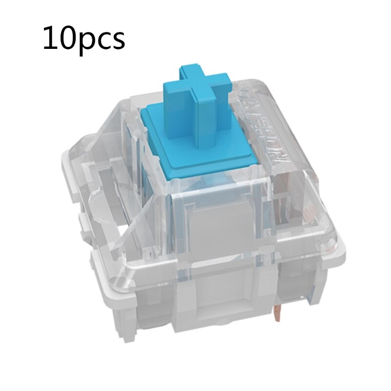 Gateron 3 pin switches sort rød brun blå klar grøn gul smd led gateron switch til mekanisk keyboard fit mx  gk61: Bl