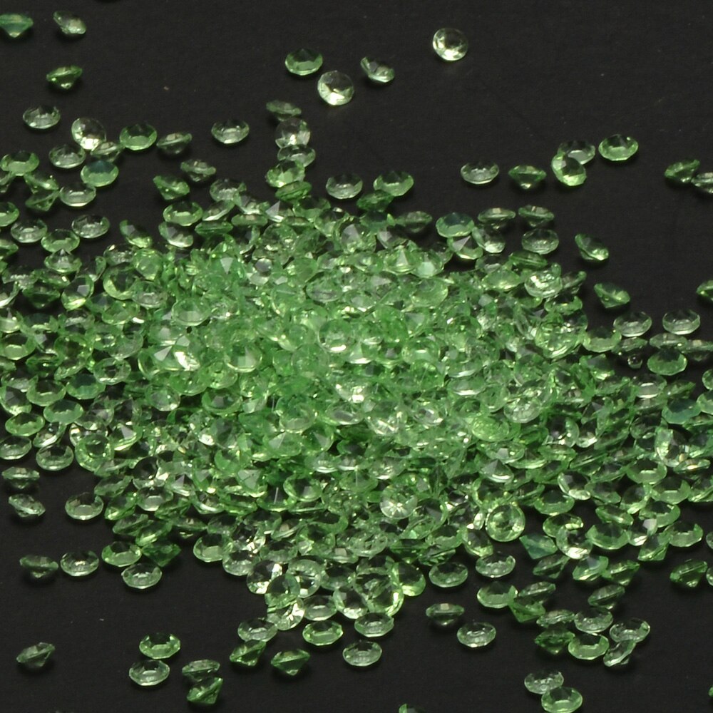 5000PCS 4.5mm Wedding Decoration Crafts Diamond Confetti Table Scatters Crystal Centerpiece Events Party Festive Supplies