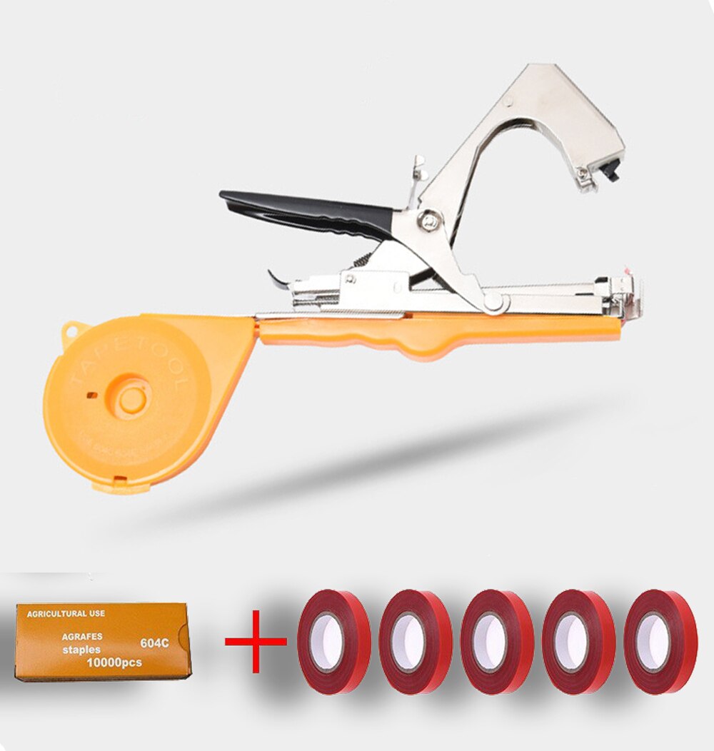 Garden Tools Plant Tying Tapener Tape Machine Branch Vine Hand Tying Machine Gardening Binding Vegetables Grapes Tomato Cucumber: B