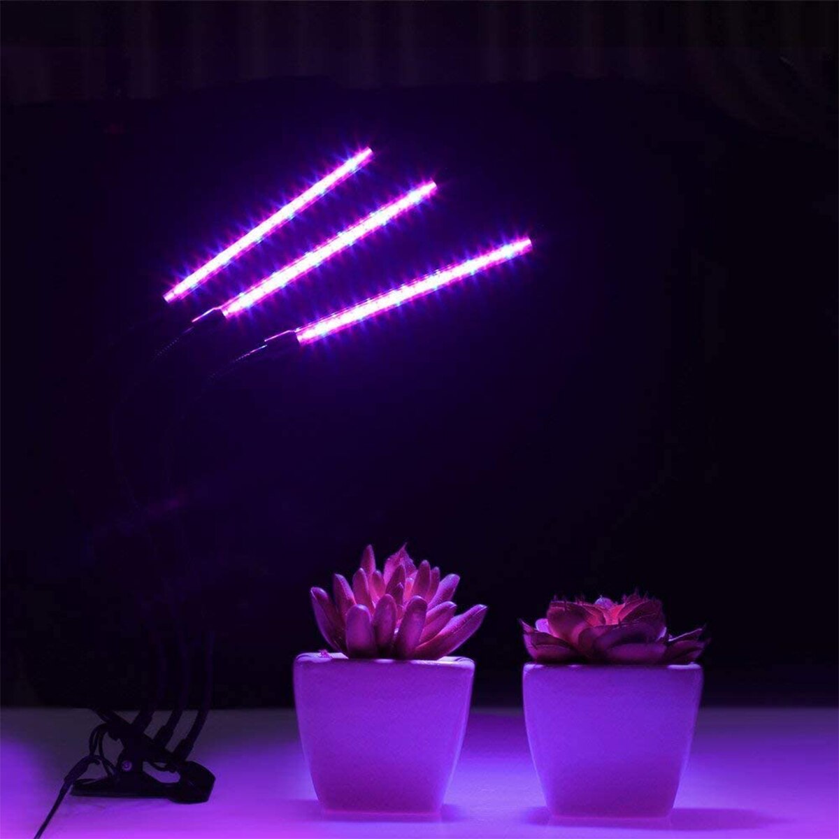 LED Indoor Grow Lamp 5 3/9/12 H Timing 5w Dimmable Levels for Indoor Plant House Garden Hydroponics Succulent Growing