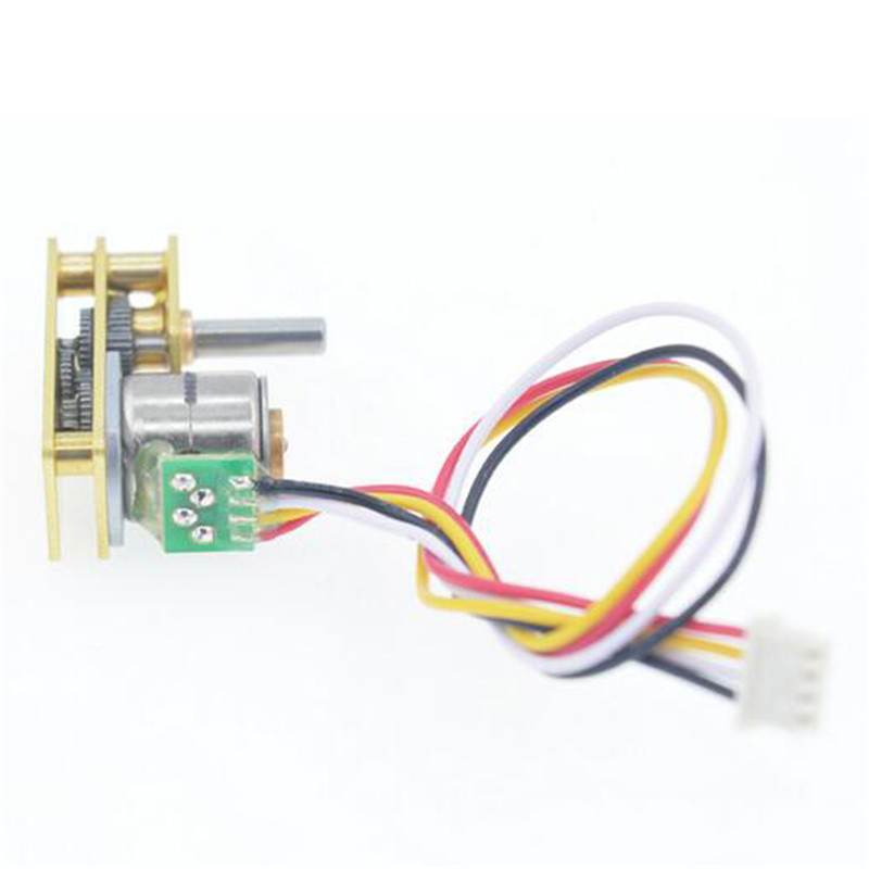 thumbnail interactive-video image 1 of 35BYJ212H DC12V 2-Phase 4-Wire Gear Stepper Motor - Micro Fan Swing Motor 1 of 3