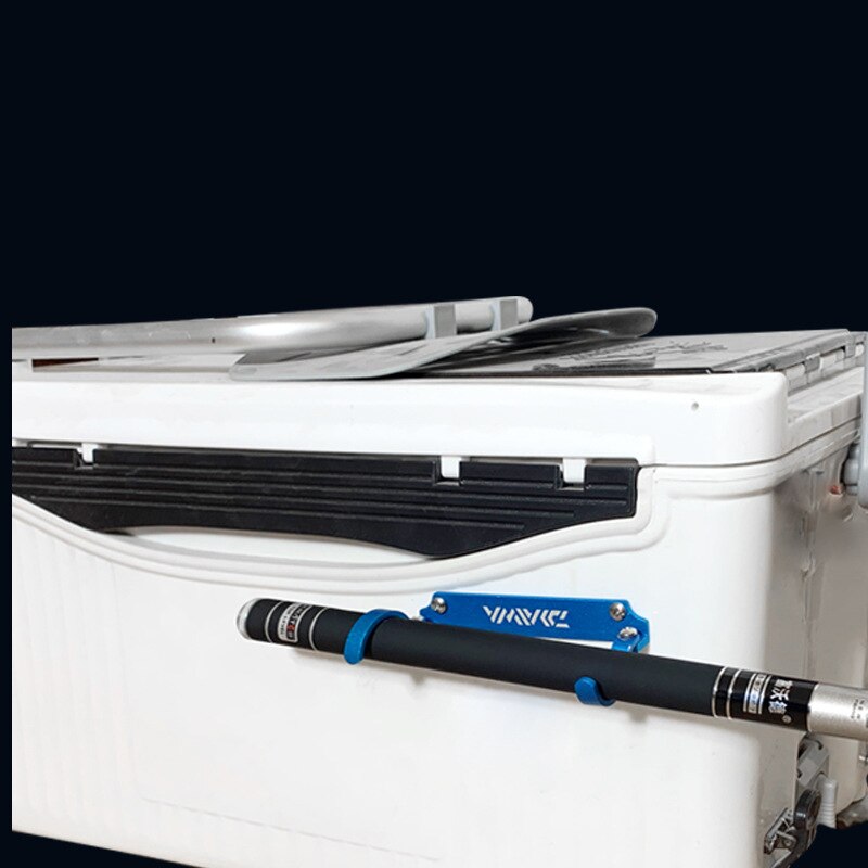 Boîte de pêche Portable, outil de suspension latérale, support pliable en alliage d&#39;aluminium, support de canne à pêche, accessoires