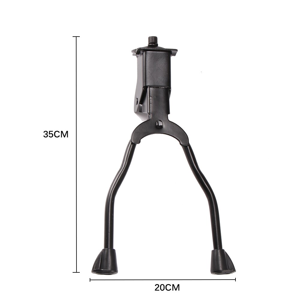 Bike Kickstand Foldable Adjustable Center Mount Bicycle Stand Fits Above Bicycle Road Bike Mount Bicycle Foot Support Double Leg