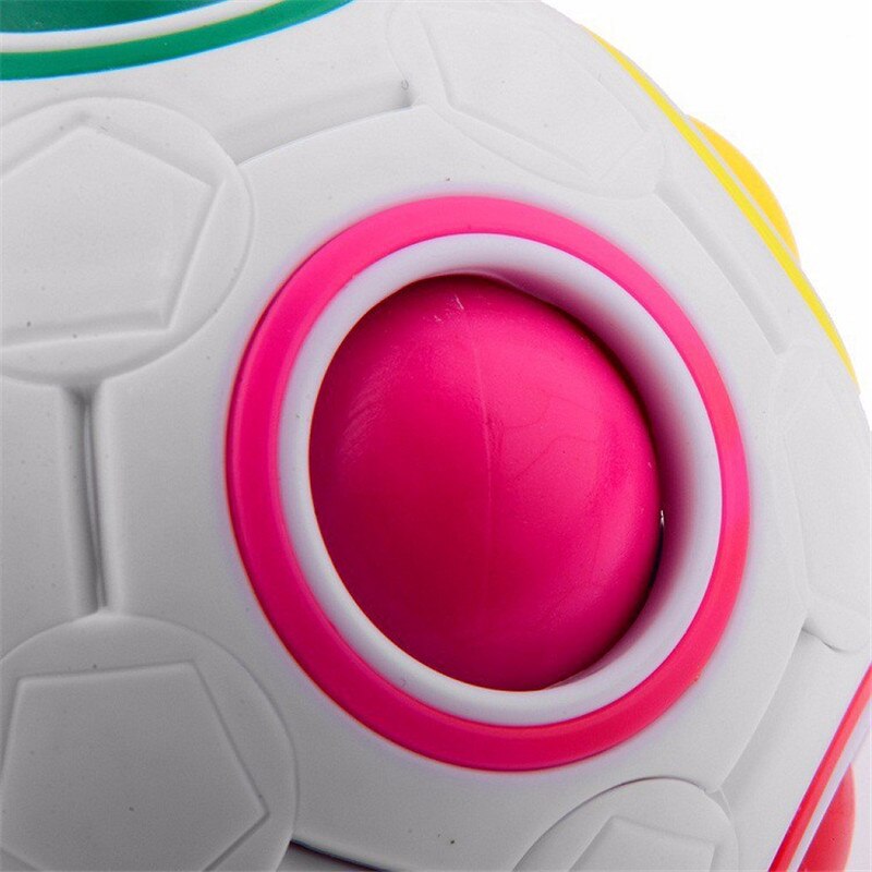 Kreative Regenbogen FußBall Puzzle Lernen & Pädagogisches Spielzeug Für freundlicher freundlicher Erwachsene Sphärische Magie Würfel Spielzeug