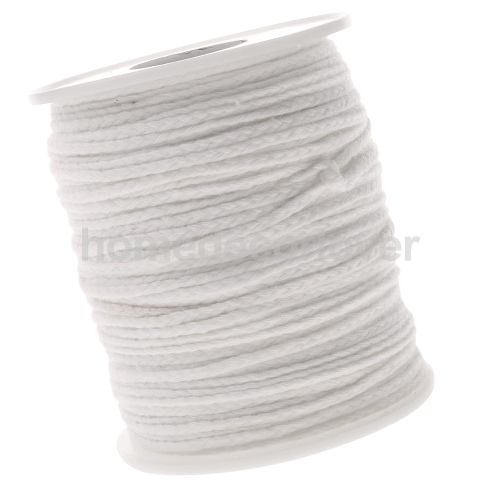 Organic Spool of Cotton Square Braid Candle Wick for Candle Making