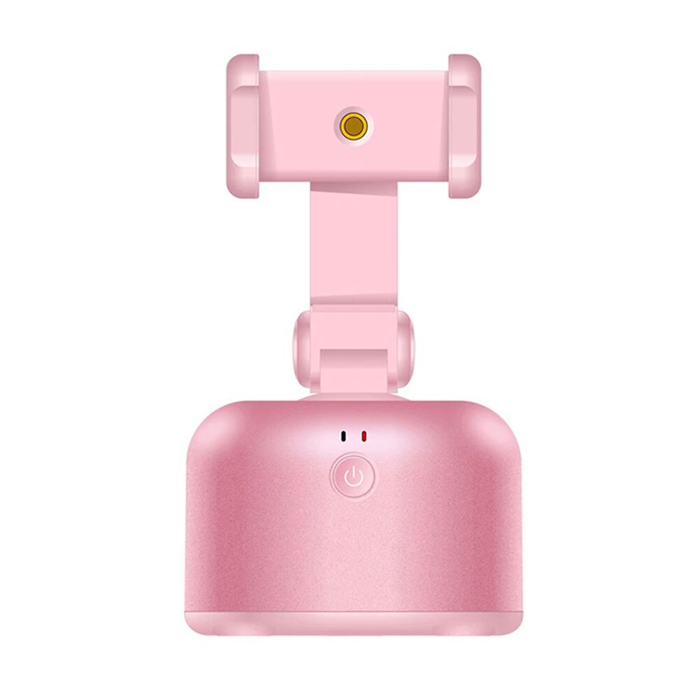 Auto Face Tracker Apai Genie 360 support de suivi intelligent du visage rotatif, trépied Selfie pour Vlog Tiktok prise de vue vidéo Flexible: Pink