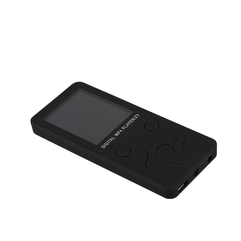 Mini Mp3 Player with Built in Speaker Portable MP3 Lossless Sound Music Player FM Recorder MP3 Player Black