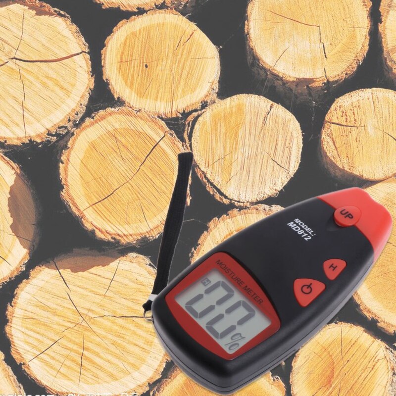 thumbnail image 2 of MD-2G Digital Wood Moisture Meter - Portable Pin-Type Tester For Wood, Paper & Bamboo With LCD Display 2 of 14