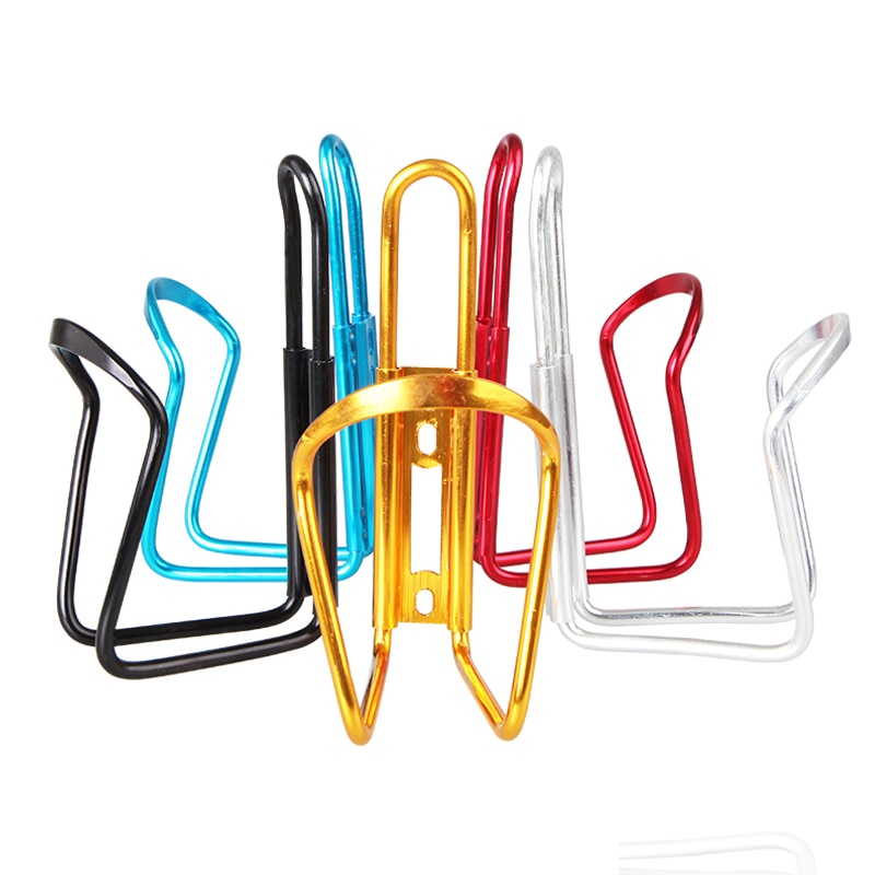 Aluminiumlegering cykel vattenflaskhållare mountainbike flaska kan burfäste cykling dryck vatten kopp rack cykeltillbehör