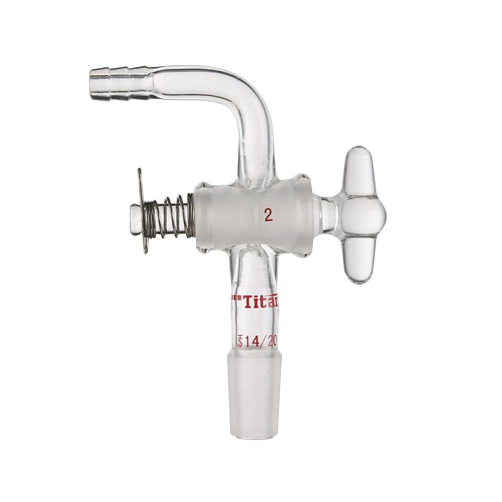 Laboratorium Benodigdheden 90°Exhaust Joint Experimentele Apparatuur Accessoires Hoge Borosilicon Glas Connector