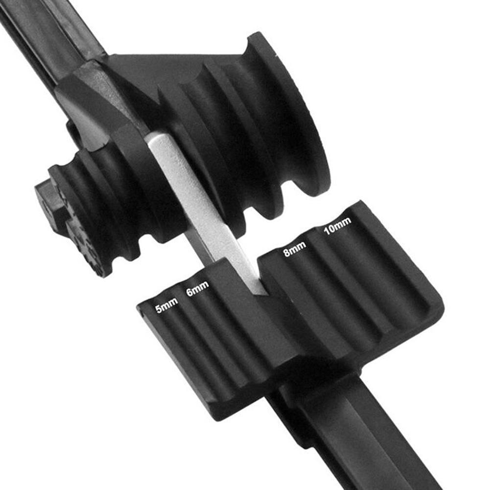 5mm 6mm 8mm 10mm Tube Simple Portable Four Slot Pipe Bender 180 Degree Tube Bender Pipe Bender Manual Elbow Tool