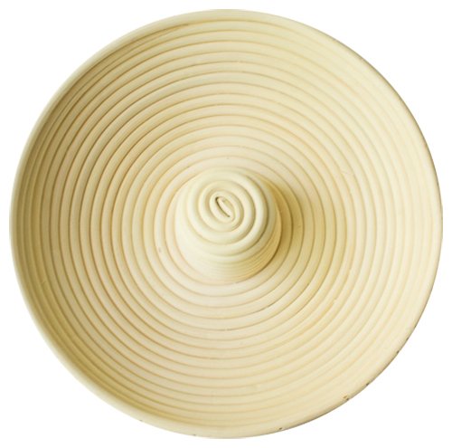 Ring Hollow Bread Proofing Basket, Banneton Brotform Bread Dough Paste Rising Rattan Basket w/Liner Combo