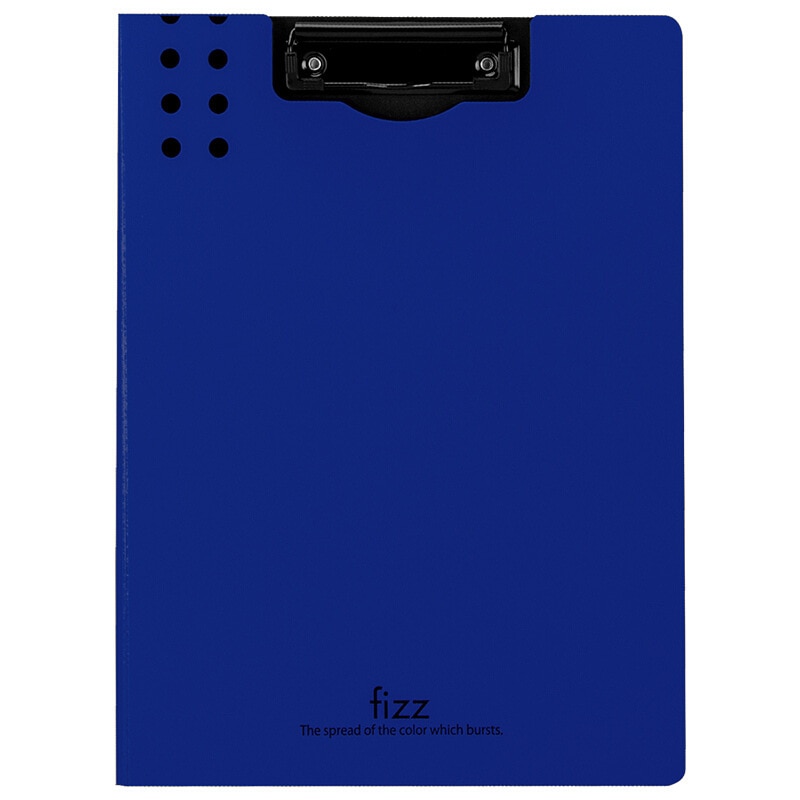 file folder PP board a4 horizontal folder multifunction file clip board for students office school supplies business: Vertical-blue