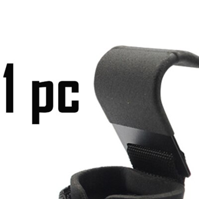 Männer Fitnessstudio Gewichtheben Haken Pads Handschuhe Griffe Anti-Schleudern Deadlifts trainieren Crossfit Fitness Gewicht Handschuhe Palme Schutz: 1 pc Haken