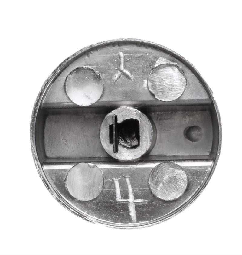 4 pièces cuisinière à gaz boutons 6mm/8mm métal argent cuisinière à gaz boutons adaptateurs four commutateur pièces de cuisine accessoires