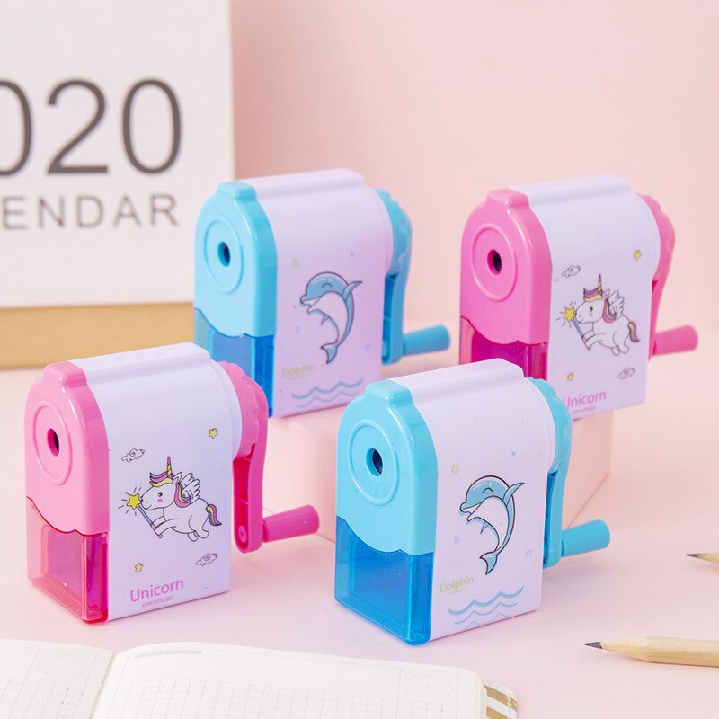 Cute Hand Pencil Sharpeners Pencil Cutter Kawaii Cartoon Kids Study Tools Stationery