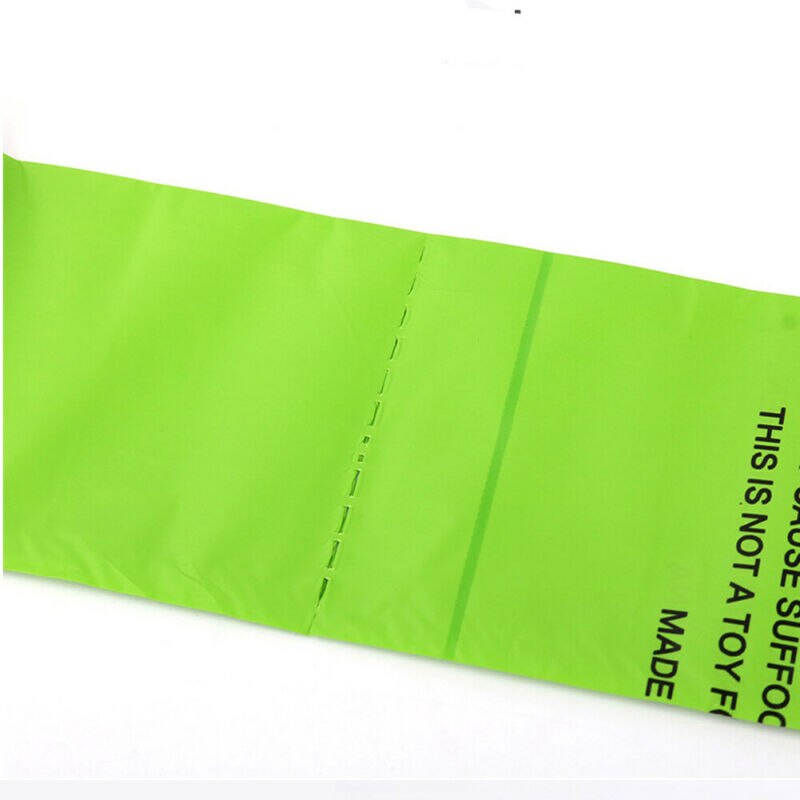 4 8 Rolls/Pack Dog Poop Bag Trash Garbage Bags Cat Pets Waste Collection Bag Outdoor Cleaning Poop Bags Supplies Biodegradable