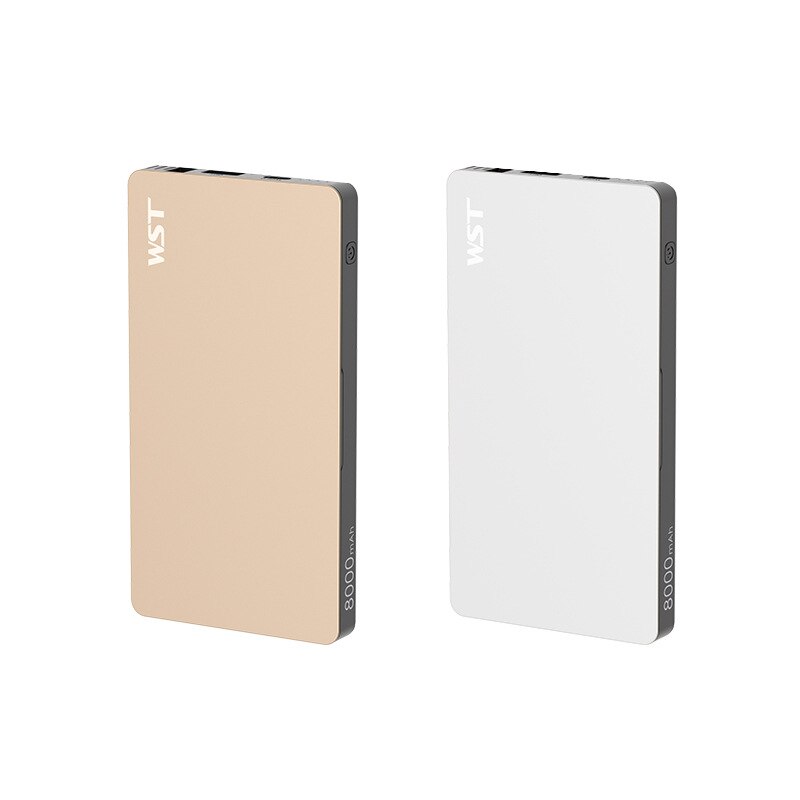 8000mAh Power Bank batteria esterna carica rapida per iPhone Xiaomi Samsung Poverbank caricabatterie portatile per cellulare Powerank