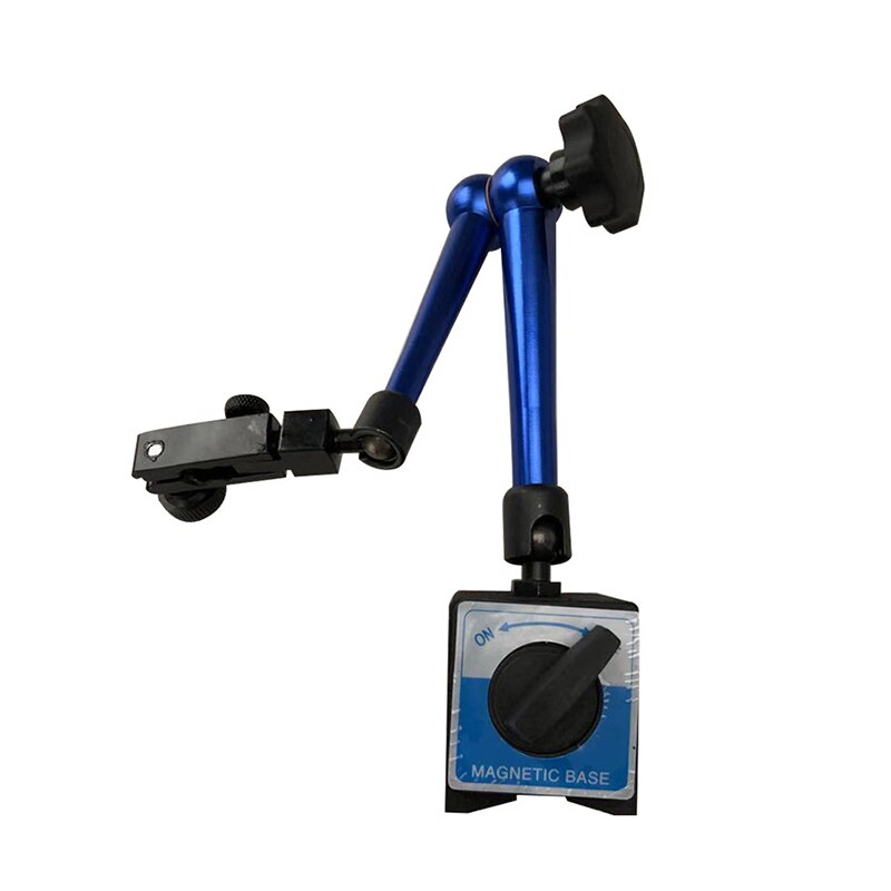 Universal flexible magnetic base bracket tool with a height of 350mm, used for dial gauge base measurement range 100mm