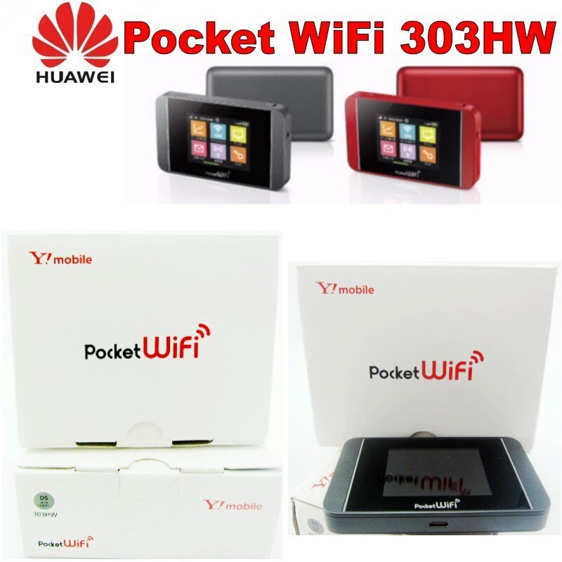 Huawei 303HW 4G pocket wifi 4g LTE wireless router and unlocked