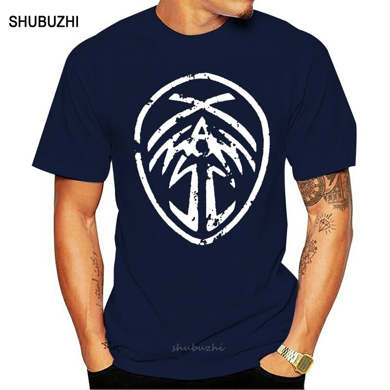 Shubuzhi sommartröja 100%  bomullsgrafik stormljuset arkivbrosymbol t-shirt: Marinblå / Xl