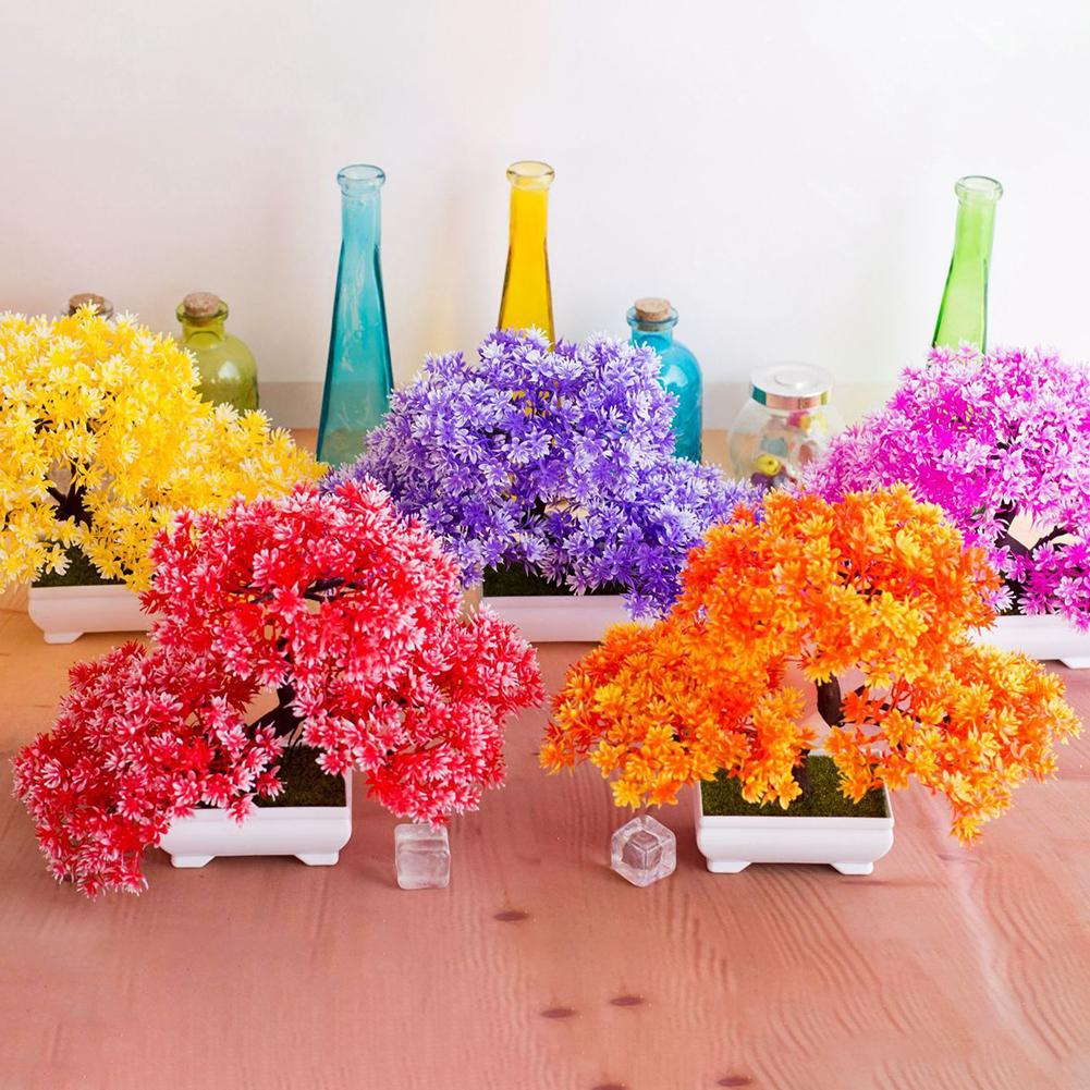 Artificial Tree Plant Bonsai Garden DIY Party Home Hotel Desktop Decor