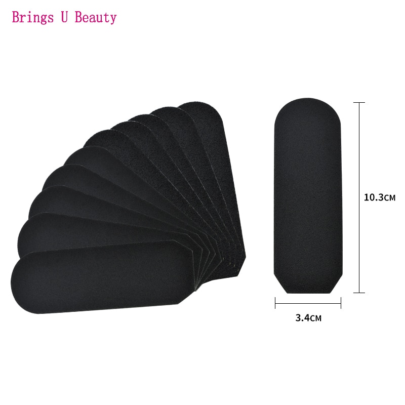 1 Set 21Cm Pedicure Voetverzorging Roestvrij Metalen Handvat En 10 Stuks Van Grof Grit Fijne Korrel Schuren Doek voetrasp En Bestanden Refill