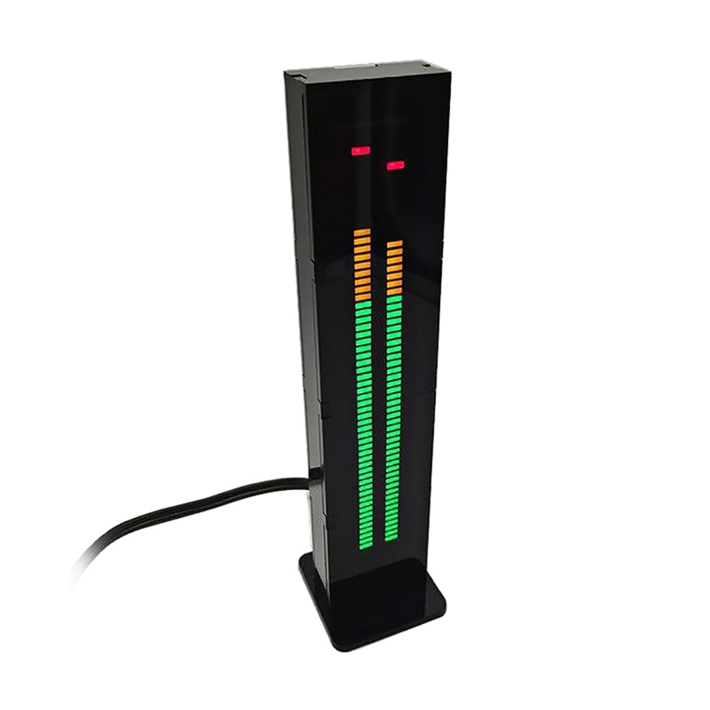 AS60 Led Muziek Spectrum Indicator Dual Channel 60 Professionele Niveau Volume Display Elektronische Vu Meter