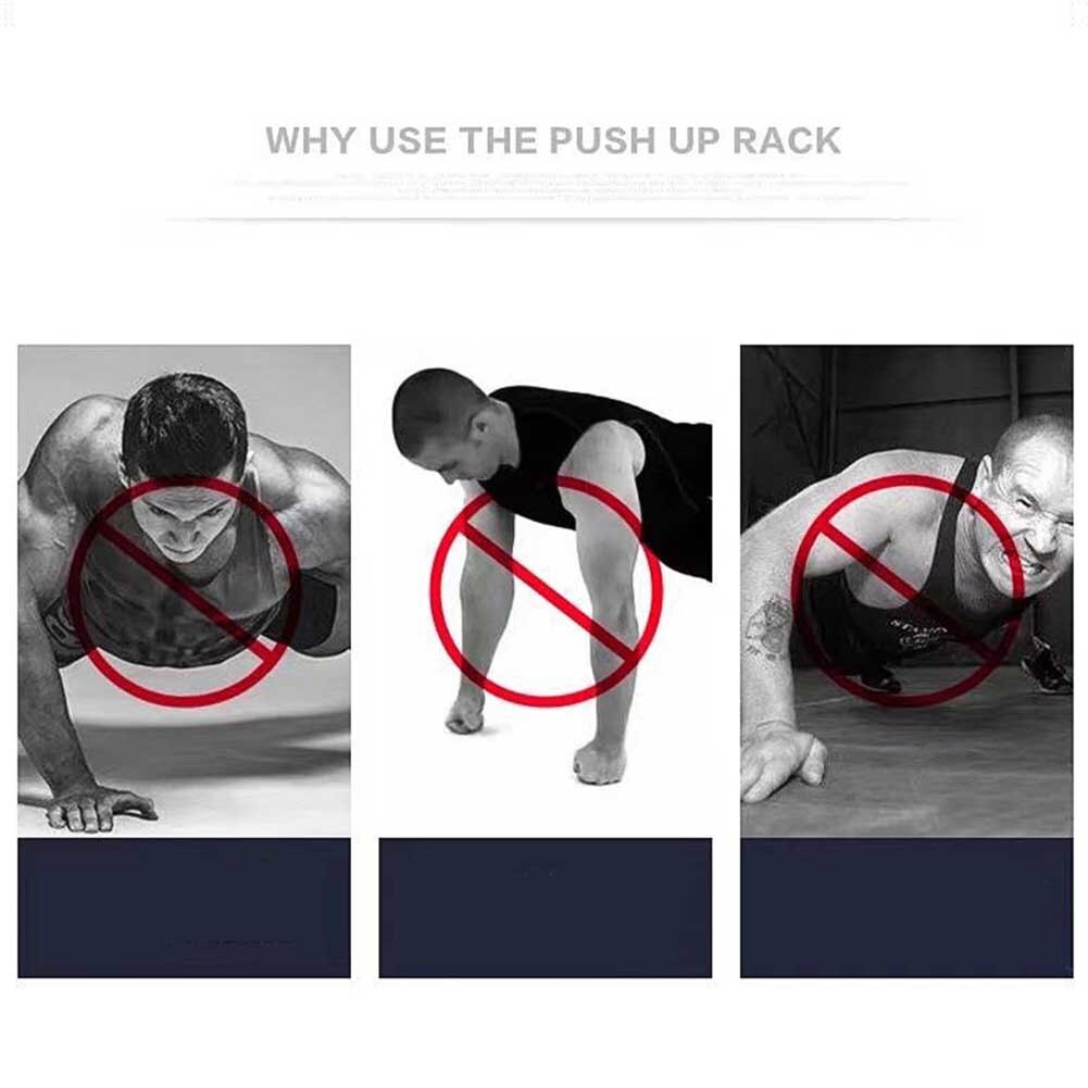 1pair Exercise Gym Body Fitness Training Home Pull S Shape Chest Press Sports Foam Handles Push Up Bar Muscle