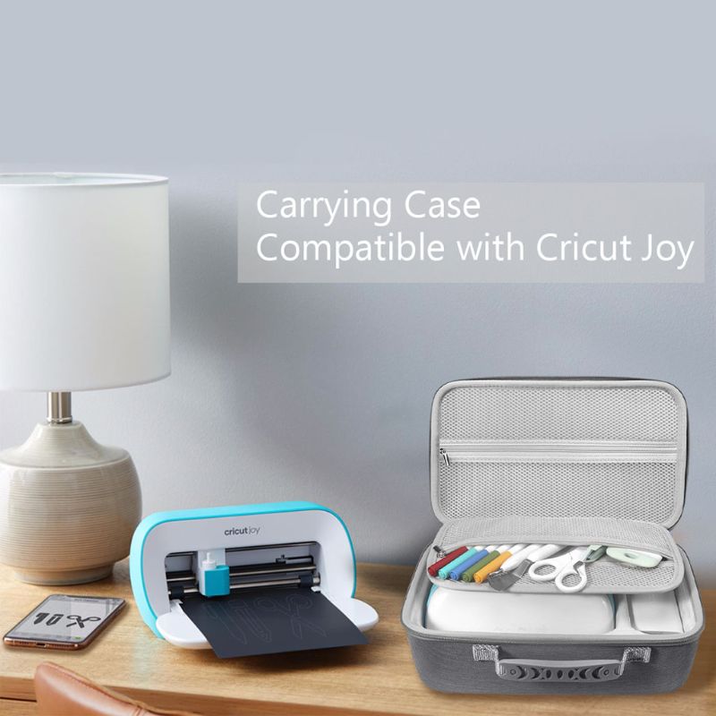 Bolso de mano portátil de viaje duro, funda de Estuche de transporte, bolsa de almacenamiento dura para accesorios de máquina Cricut Joy